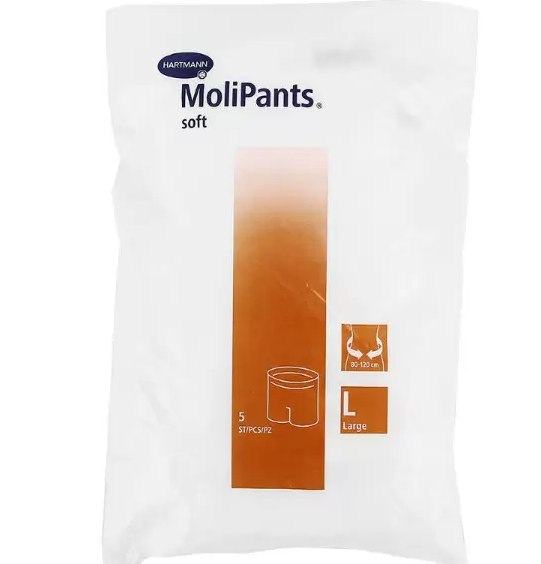 фото упаковки MoliPants Soft штанишки для фиксации прокладок