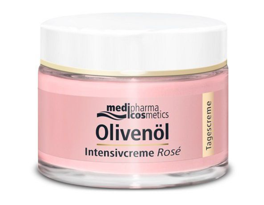 фото упаковки Medipharma Cosmetics Olivenol Крем для лица интенсив Роза дневной, крем, 50 мл, 1 шт. фото упаковки Medipharma Cosmetics Olivenol Крем для лица интенсив Роза дневной