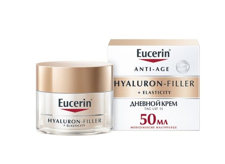 Eucerin Гиалурон Филлер Elasticity крем дневной, крем для лица, 50 мл, 1 шт.