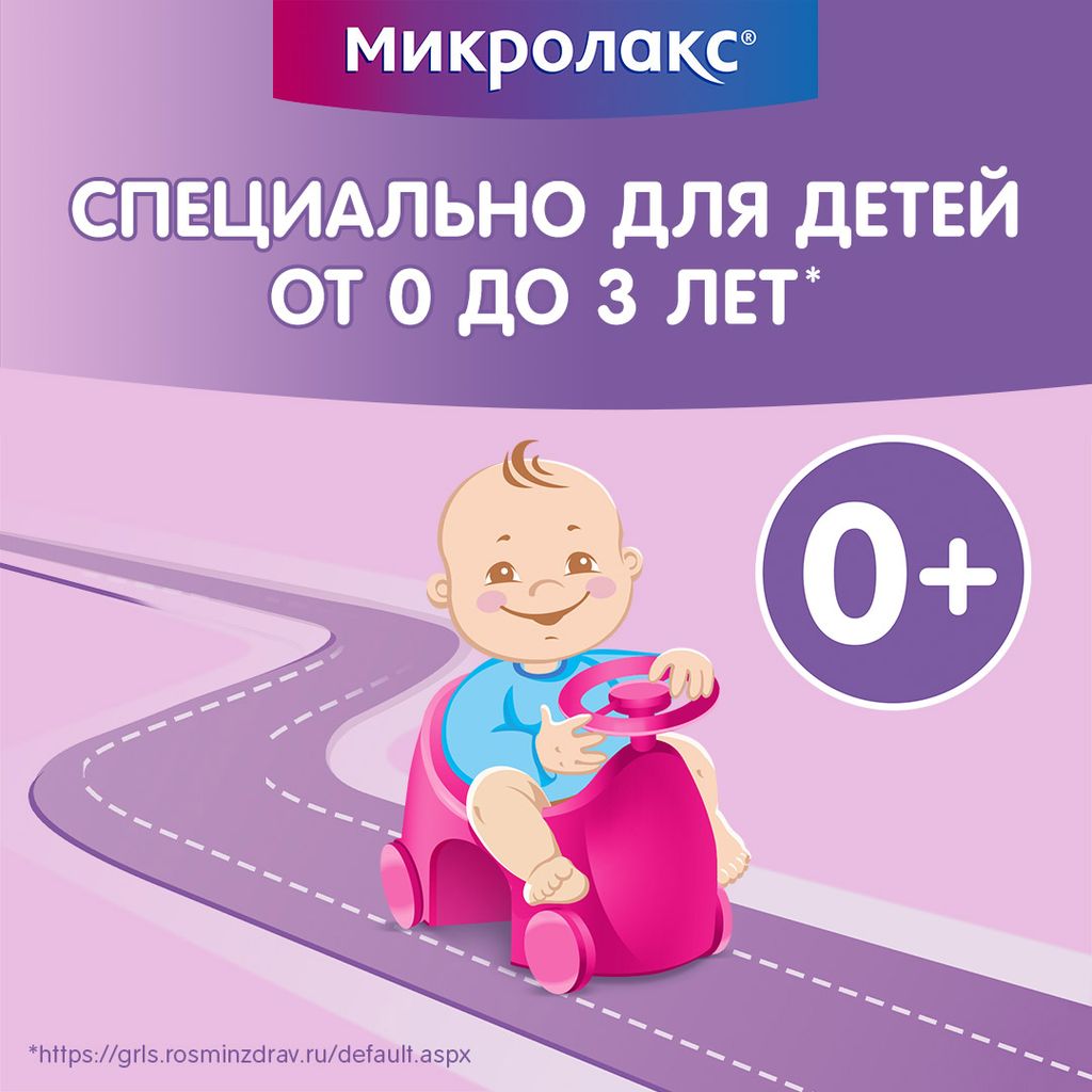 Микролакс для детей, раствор для ректального введения, 5 мл, 4 шт.