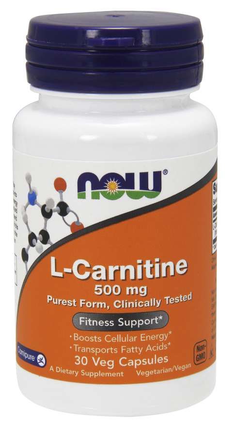 фото упаковки NOW L-Carnitine L-Карнитин