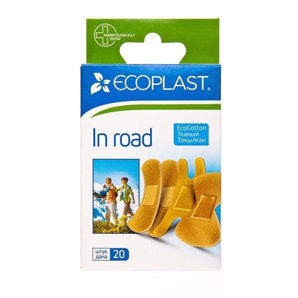 фото упаковки Ecoplast Набор пластырей In road