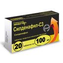 Силденафил-СЗ, 100 мг, таблетки, покрытые пленочной оболочкой, 20 шт.