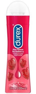 Гель-смазка Durex Play Sweet Strawberry, гель, с ароматом клубники, 100 мл, 1 шт.