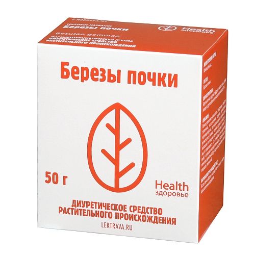 Березы почки, лекарственное растительное сырье, 50 г, 1 шт.