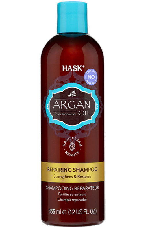 Hask Шампунь с Аргановым маслом, шампунь, восстанавливающий, 355 мл, 1 шт.