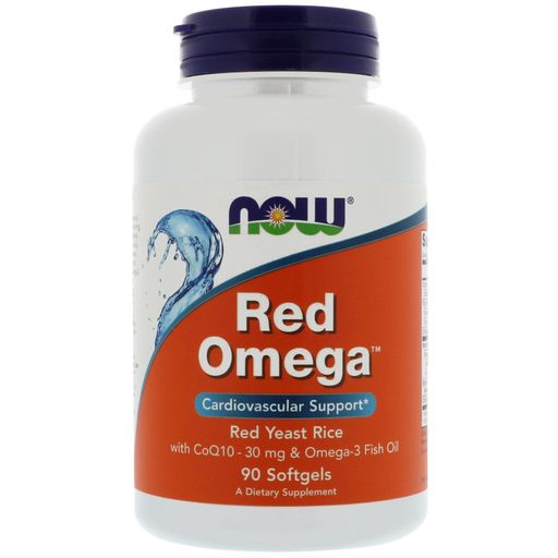 NOW Red Omega Красная Омега, капсулы, 90 шт.