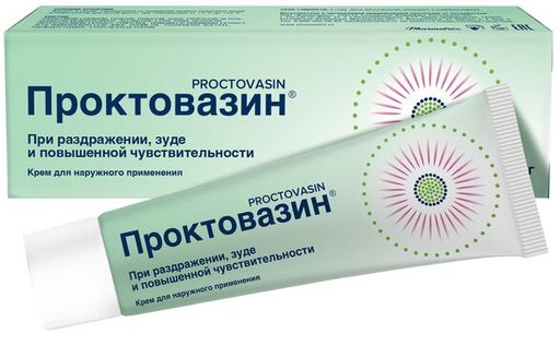 Проктовазин, крем для интимного ухода, 30 г, 1 шт.