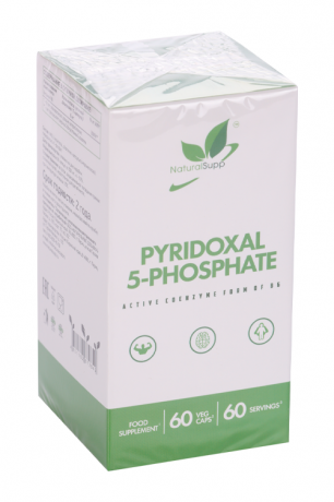 Naturalsupp Пиридоксаль-5-фосфат (Витамин В6), капсулы, 60 шт.